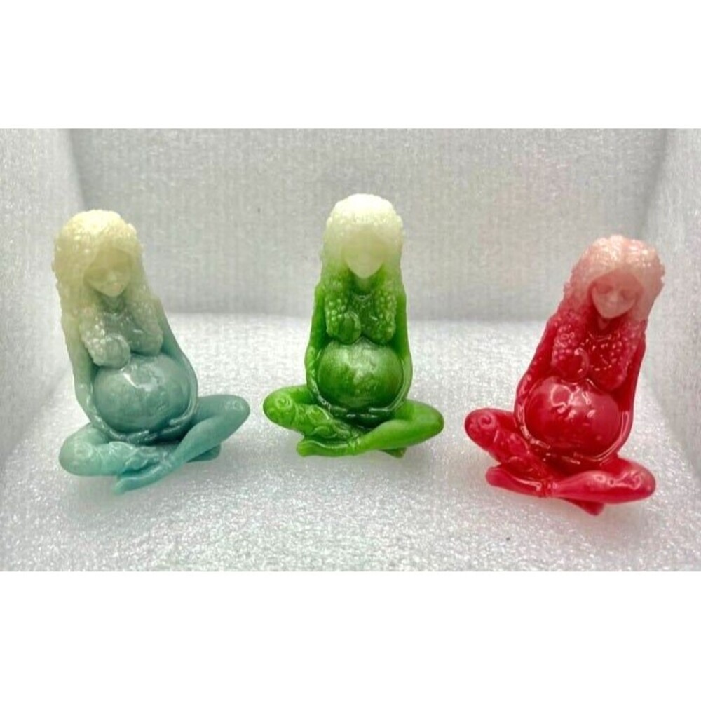 Luminous Mother Earth Carving